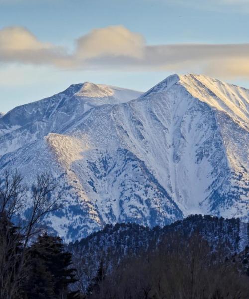 Una hermosa vista de Glenwood Springs