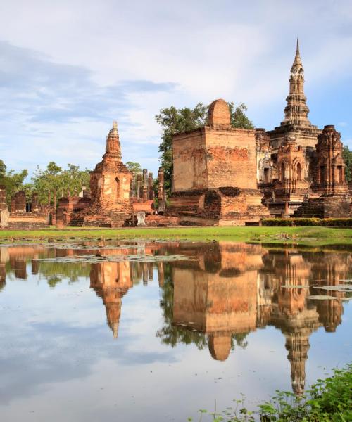 Ein schöner Blick auf Sukhothai – eine bei unseren Nutzern beliebte Stadt