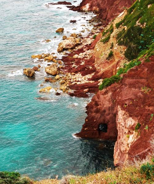 A beautiful view of Carbonia