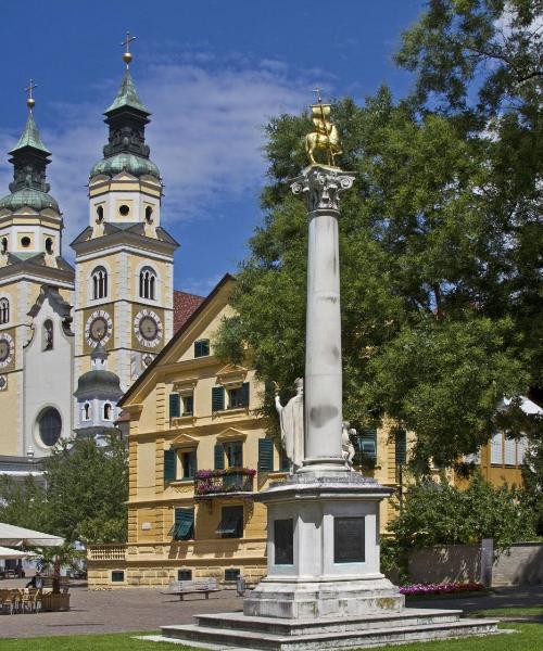 Čudovit pogled na mesto Bressanone