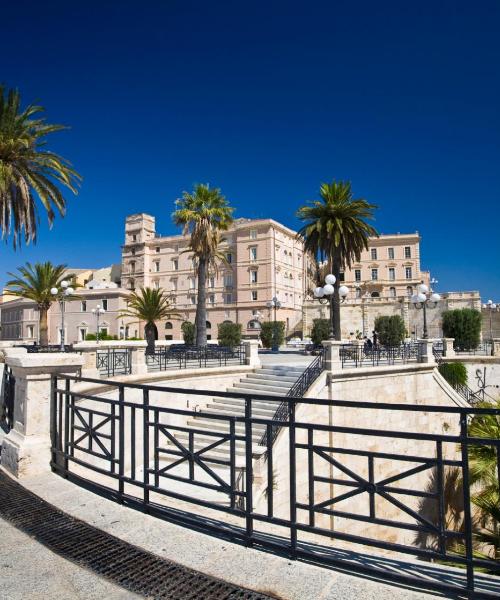 A beautiful view of Cagliari.