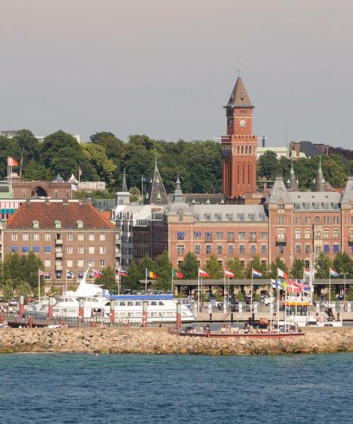 Una panoràmica bonica de Helsingborg