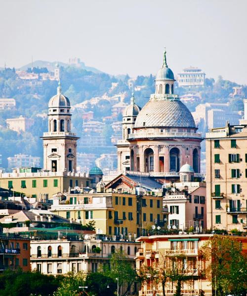 A beautiful view of Genoa