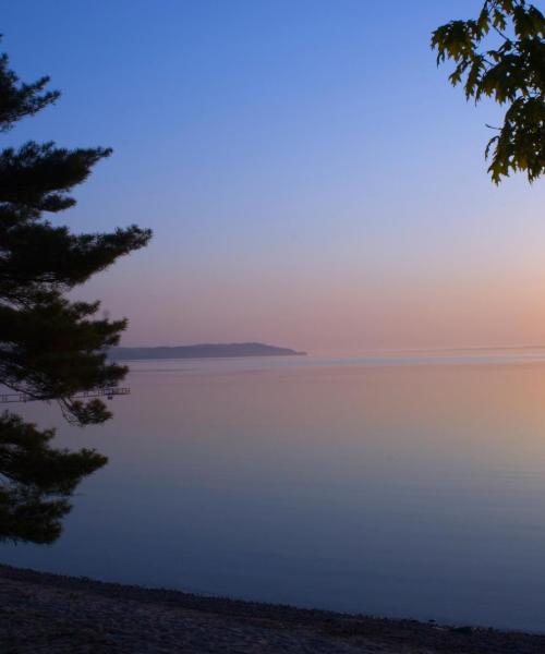 A beautiful view of Traverse City.