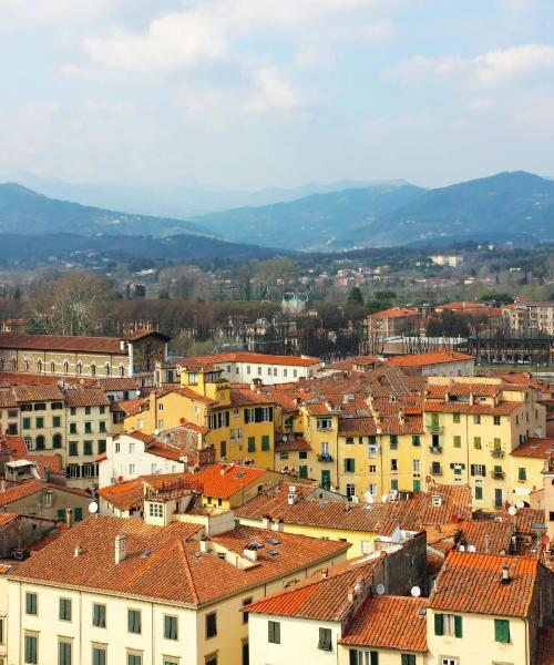 Una bellissima vista di Lucca