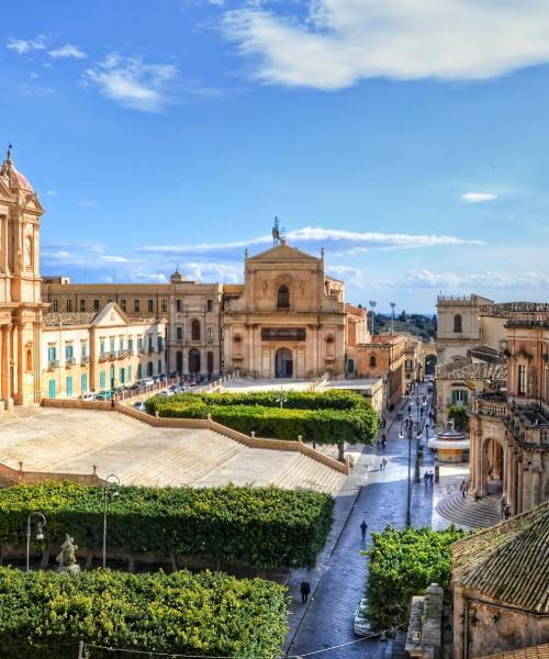 A beautiful view of Noto.