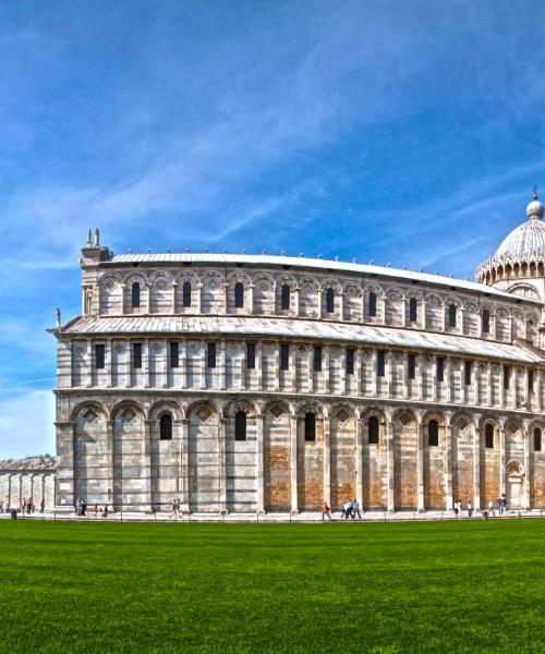 Een mooi uitzicht op Pisa