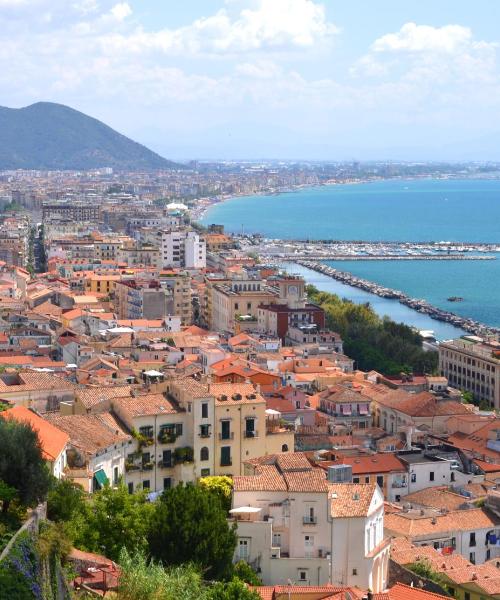 Una bellissima vista di Salerno