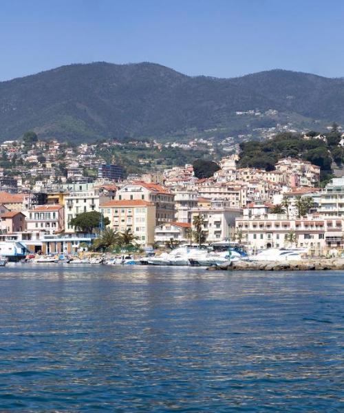 Una bellissima vista di Sanremo