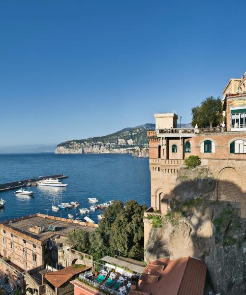 A beautiful view of Sorrento