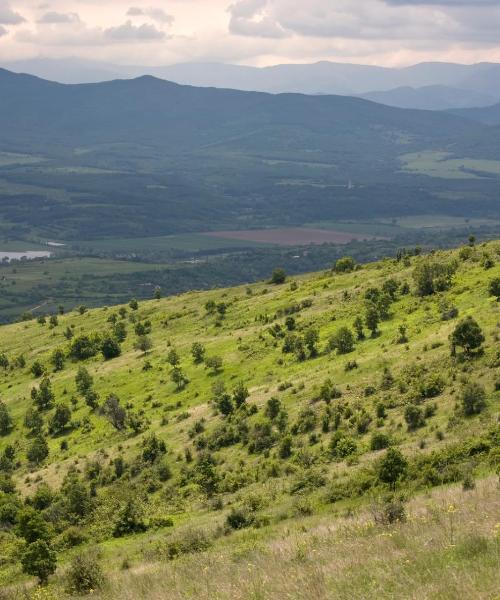 A beautiful view of Karlovo