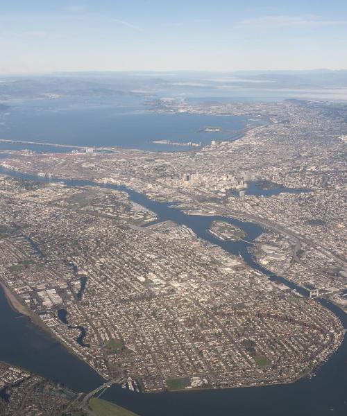 A beautiful view of San Leandro.