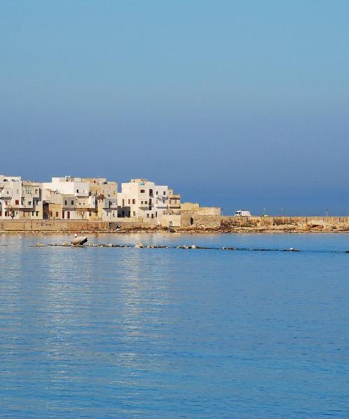 A beautiful view of Trapani serviced by Trapani Airport