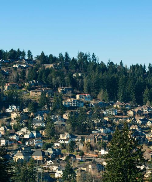 Una panoràmica bonica de Clackamas