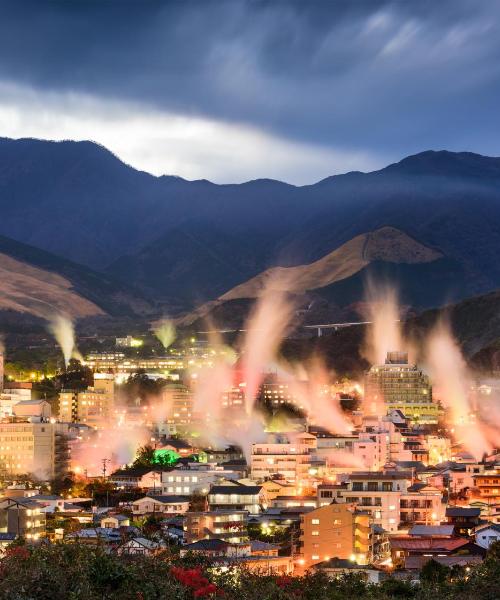 Una bellissima vista di Beppu