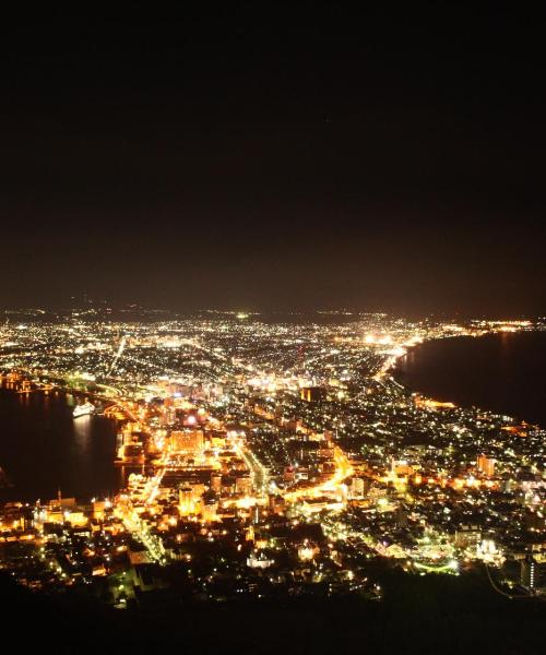 Una bonita panorámica de Hakodate