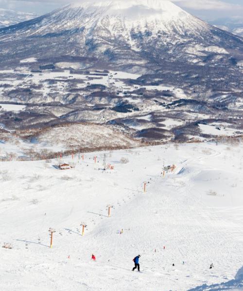 Ein schöner Blick auf Niseko