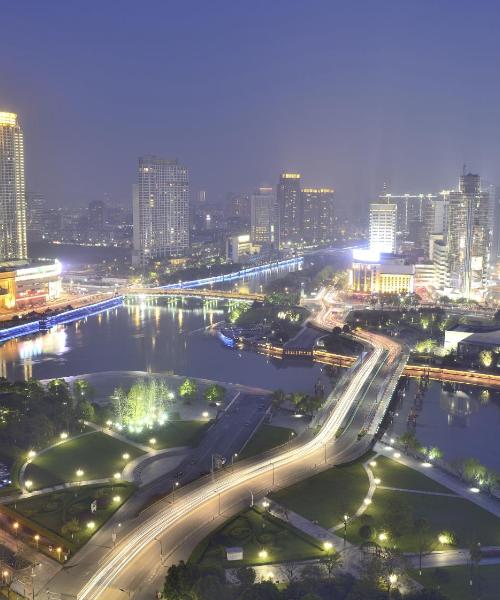 Predivan pogled na grad 'Ningbo'