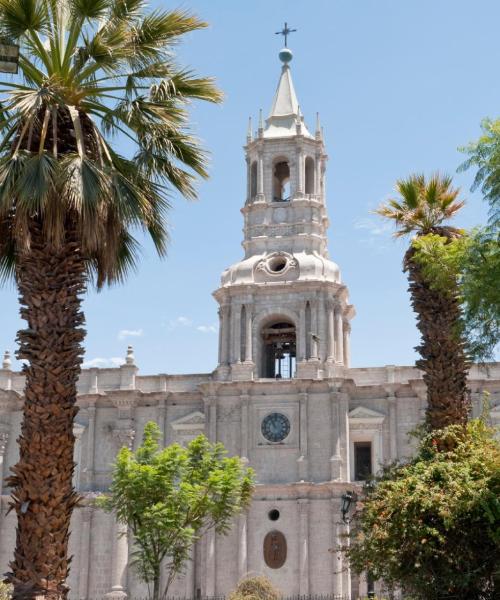 Una bellissima vista di Arequipa