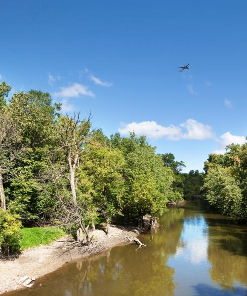 Una bonita panorámica de Schiller Park