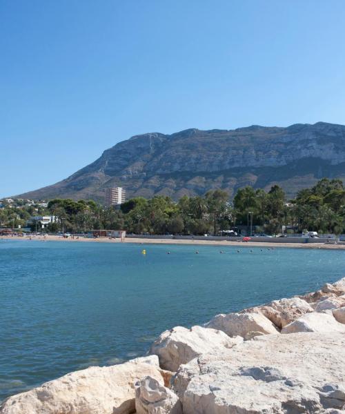 Una hermosa vista de Denia