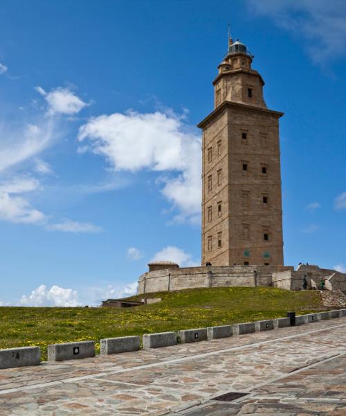 Magandang view ng A Coruña