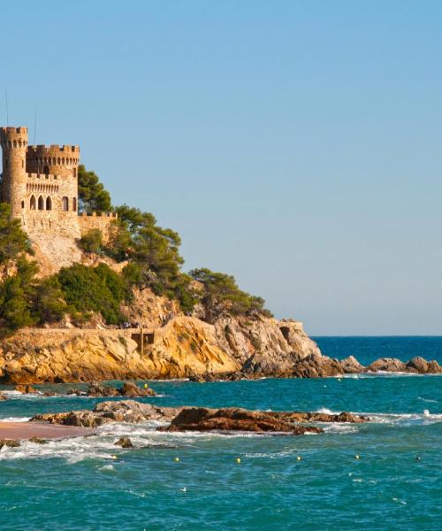 A beautiful view of Lloret de Mar.