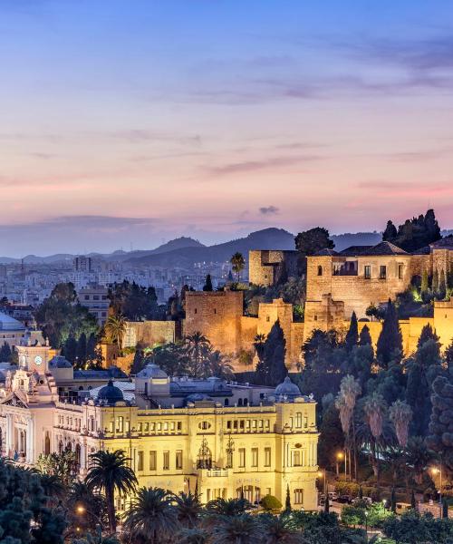 A beautiful view of Málaga.