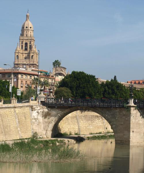 Murcia şehrinden güzel bir manzara