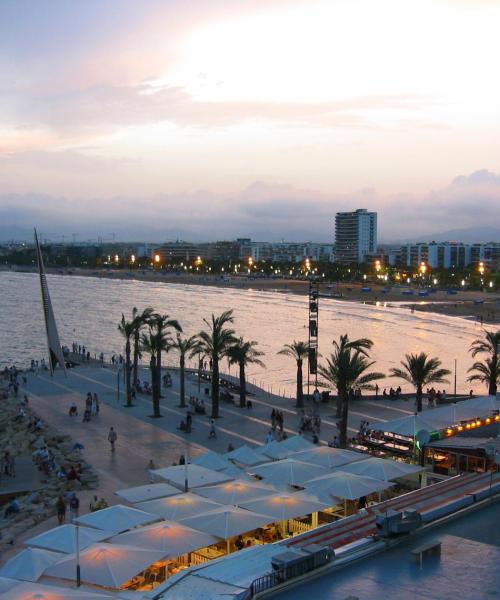 A beautiful view of Salou