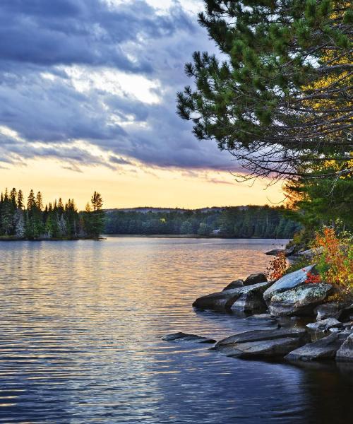 Una bellissima vista di Algonquin