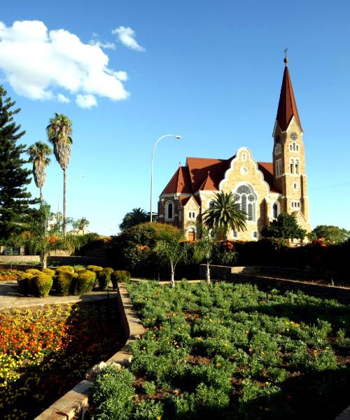 A beautiful view of Windhoek