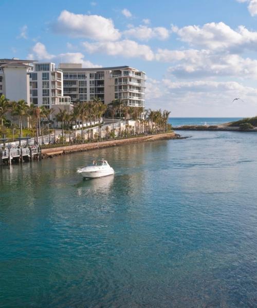 Una bonita panorámica de Boca Raton