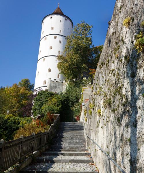 Csodás kilátás Biberach an der Riß városára