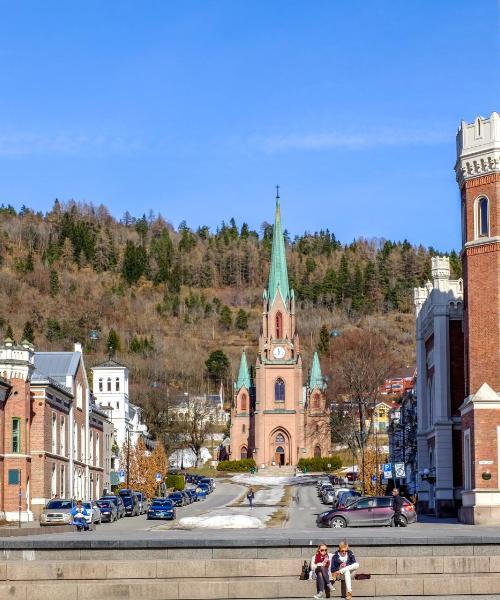 Una bonita panorámica de Drammen