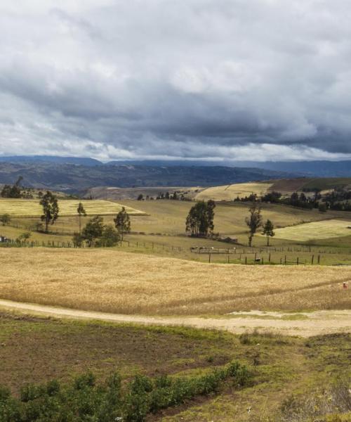 Krásny pohľad na mesto Tunja