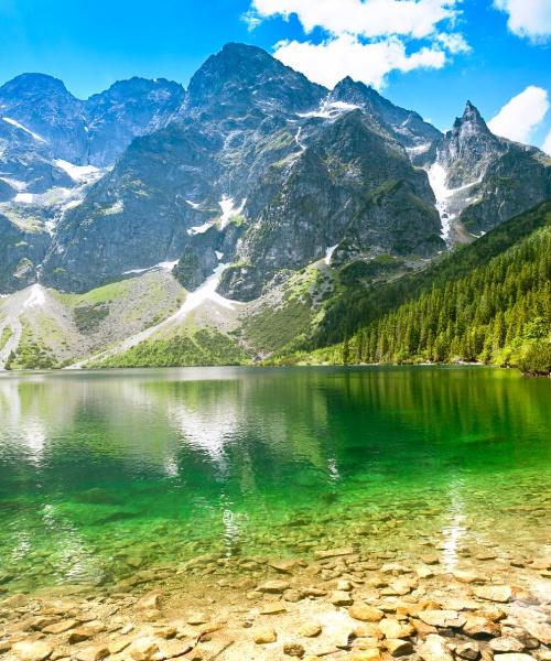 A beautiful view of Zakopane.