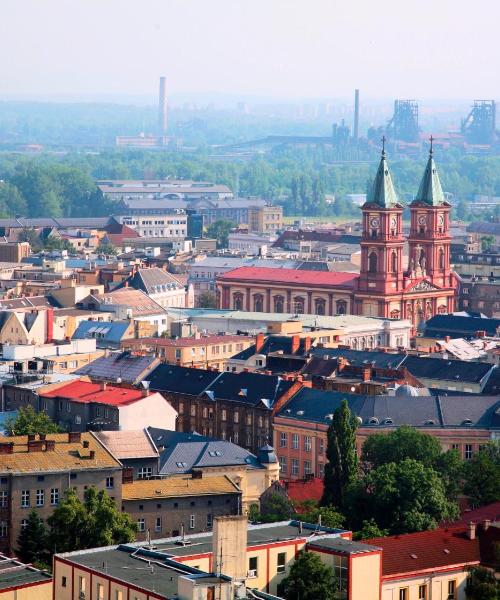 A beautiful view of Ostrava serviced by Ostrava Leos Janacek Airport