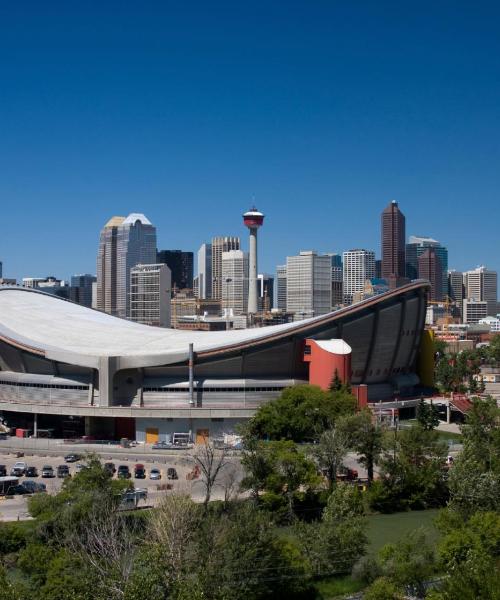 A beautiful view of Calgary