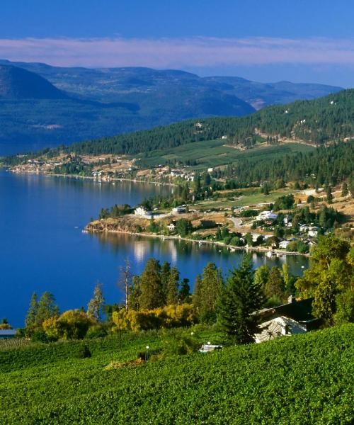 A beautiful view of Kelowna.