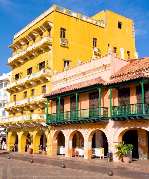 Pemandangan indah Cartagena de Indias