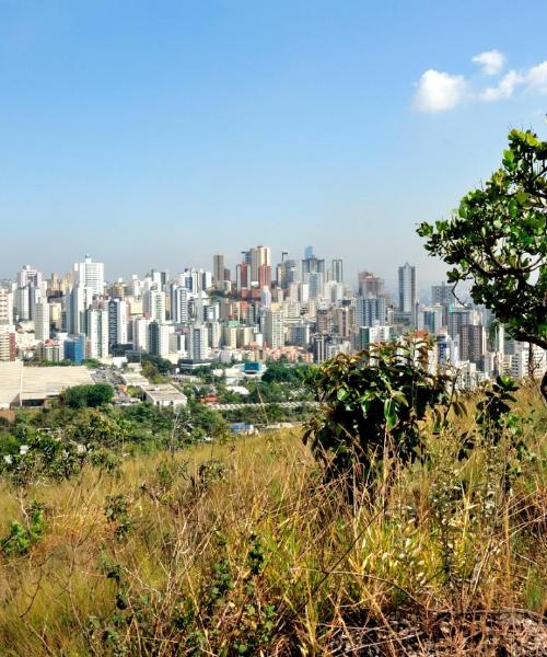 Belo Horizonte şehrinden güzel bir manzara