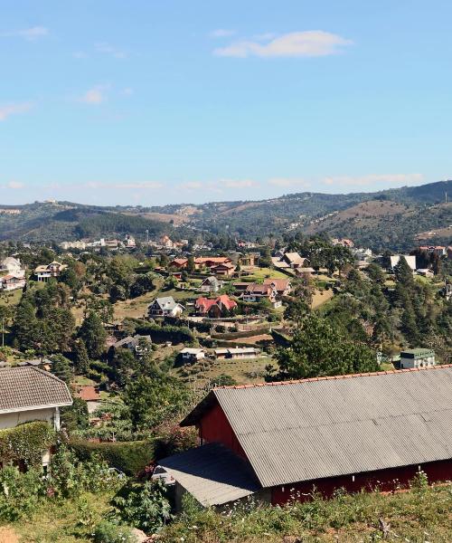 Piękny widok na miasto Campos do Jordão