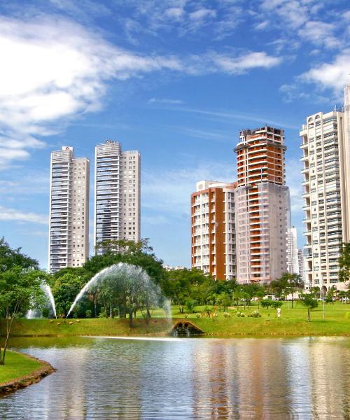 A beautiful view of Goiânia.