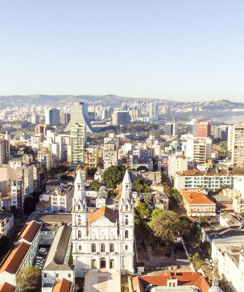 Una hermosa vista de Porto Alegre