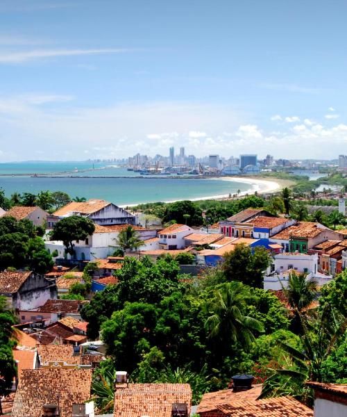 Una bonita panorámica de Recife, una ciudad popular entre nuestros usuarios