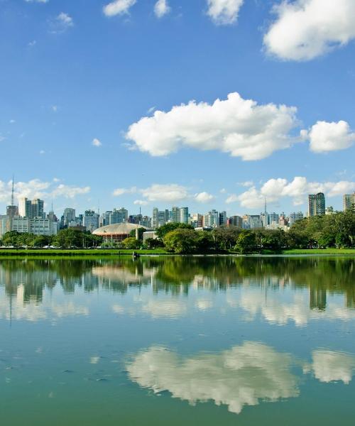 Uma bela vista de São Paulo