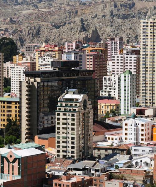 A beautiful view of La Paz.