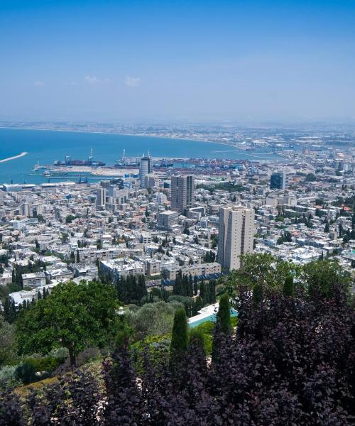 A beautiful view of Haifa.