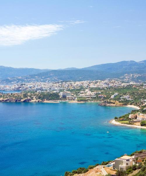 A beautiful view of Agios Nikolaos.